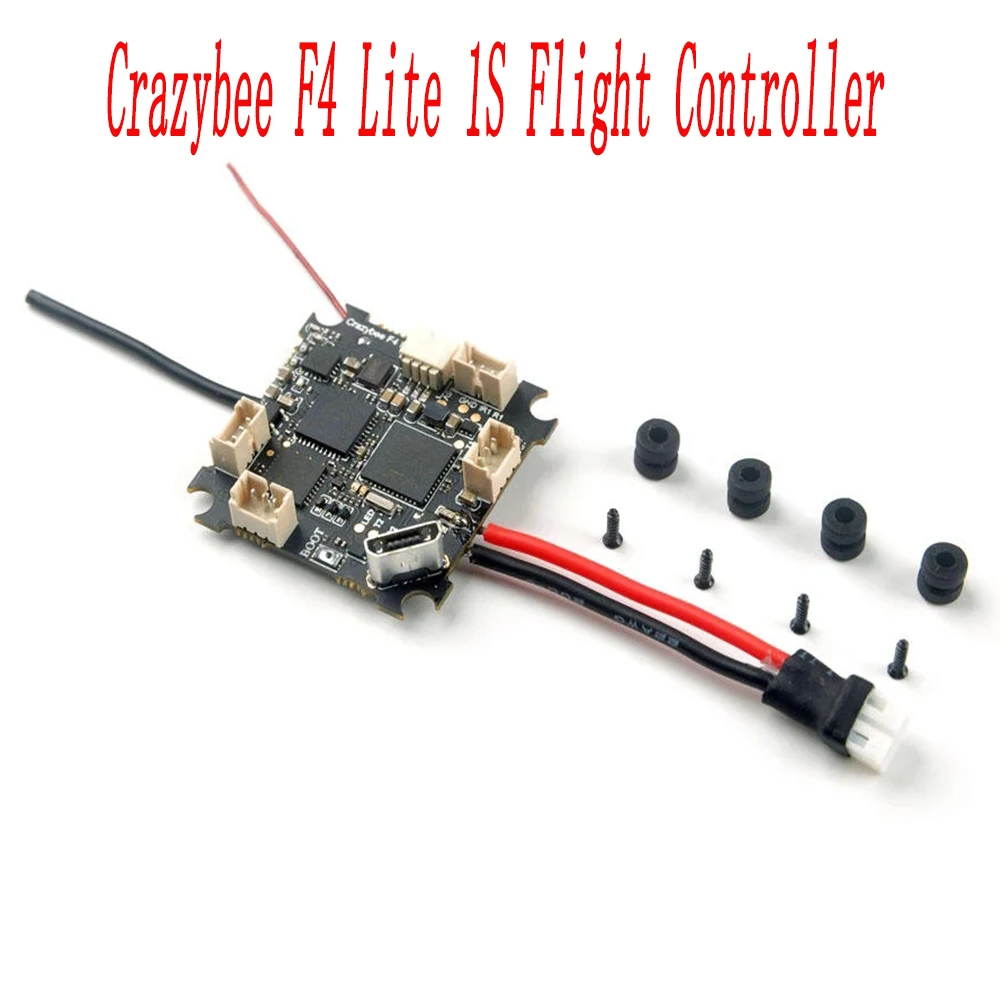 Happymodel Mobula6 Mobula 6 part Crazybee F4 Lite 1S Контроллер полета AIO ESC Frsky Flysky & 25mW VTX для