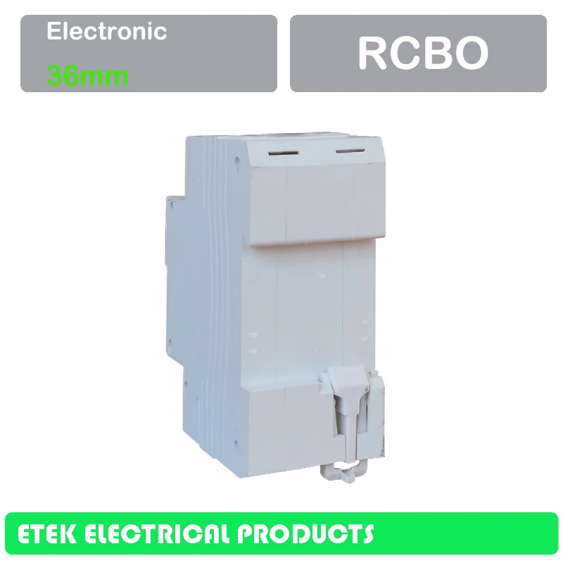 RCBO EKL3-40 1P+ N C Тип 230V~ 50 HZ/60 HZ RCCB с защитой от перегрузки по току 6A 10A 16A 20A 25A 32A 40A