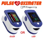 Палец оксиметр портативный домашний OLED оксиметр насыщения кислородом сердечный ритм SPO2 PR медицинский обнаружения импульсный oximetro de dedo