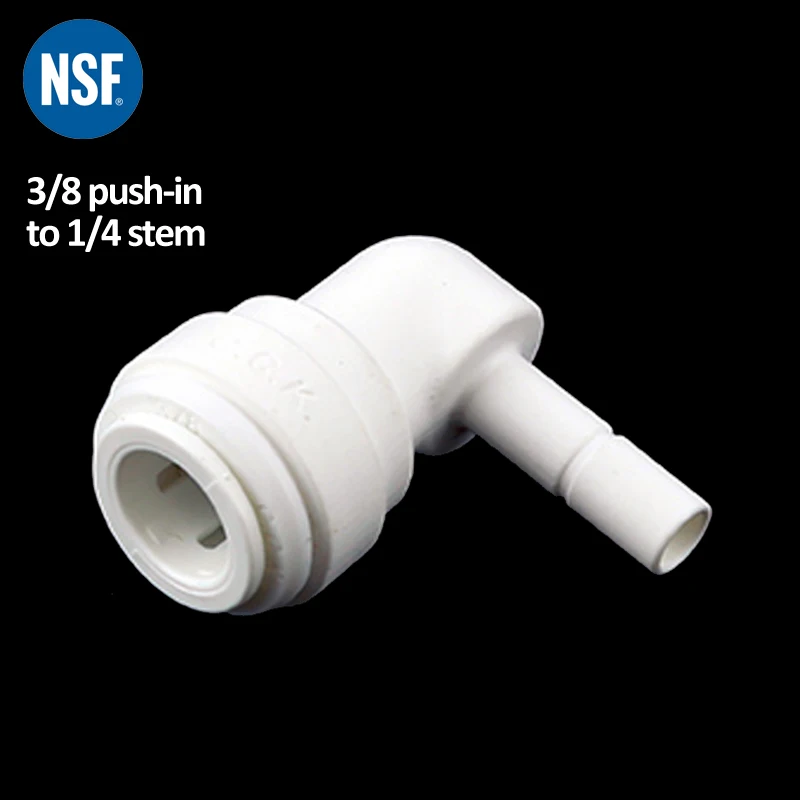 RO и фитинги для водяного фильтра вставляются в стержни коленчатый фитинг |