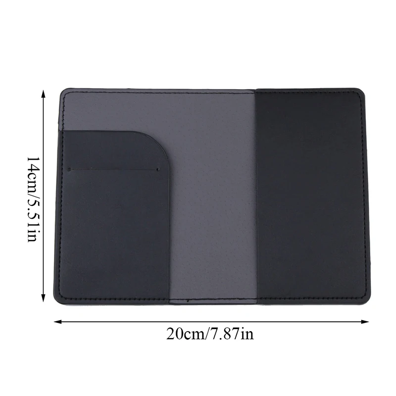 

Gold Color Pu Leather Travel Credit Card Holder Mr Mrs Couple Passport Cover Card Solid Color Unisex Printed Passport Holder