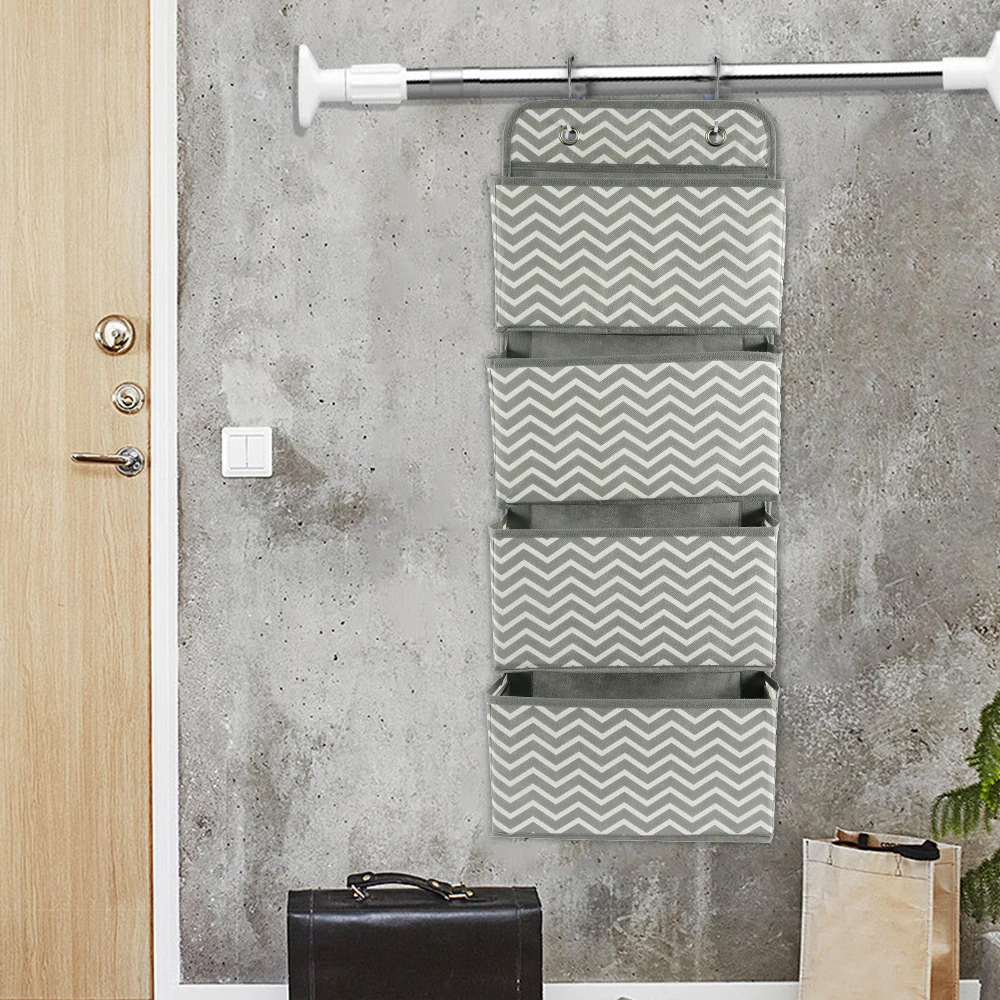 Новый подвесной органайзер карманы многослойный модный настенный дверной мешок