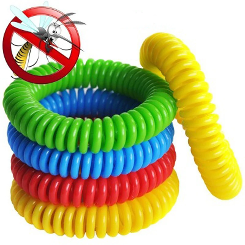 

10pcs Anti Mosquito Repellent Bracelets Multicolor Pest Control Bracelets Insect Protection Camping Outdoor Adults Kids