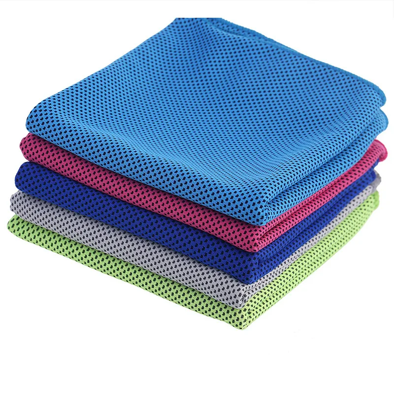 

Super Cooling Sports Towel Microfiber Ice Feeling Sweat-Absorbent Quick-Drying Outdoor Fitness Portable Washrag