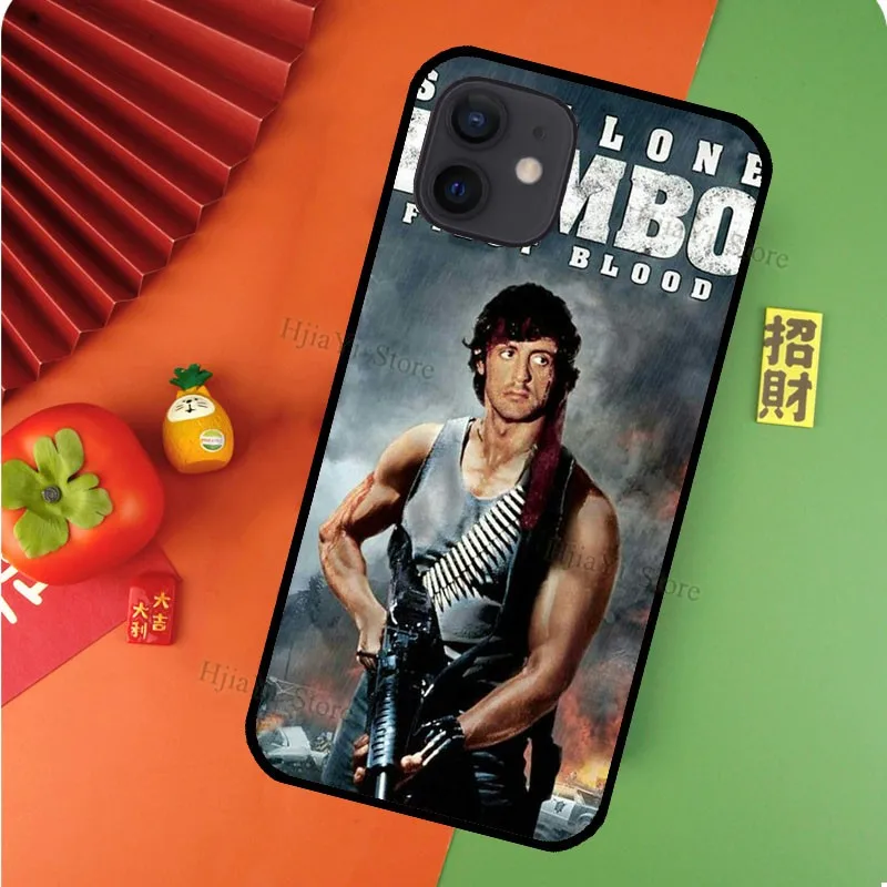 Первый кровь Джон дж. Чехол Rambo для iPhone XR 11 12 Pro Max чехол mini X XS MAX 7 8 6 6S Plus 5 5S SE |
