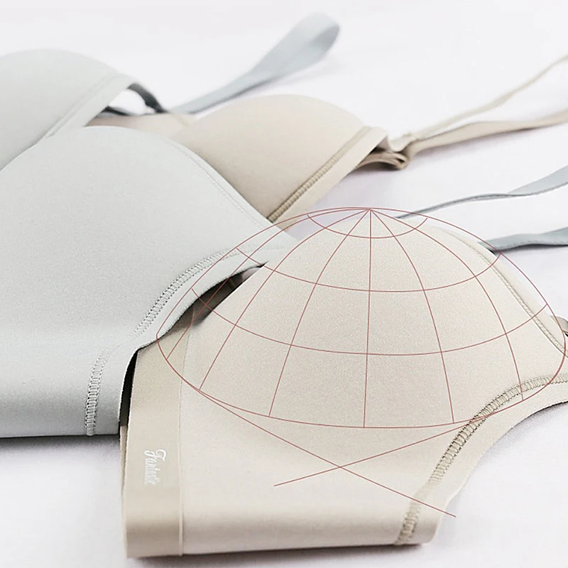 

Sexy Lingerie Non-Wire Underwear Women's Seamless One-Piece Small Chest Gathered Adjustable Push Up Bra Comfortable Bralette