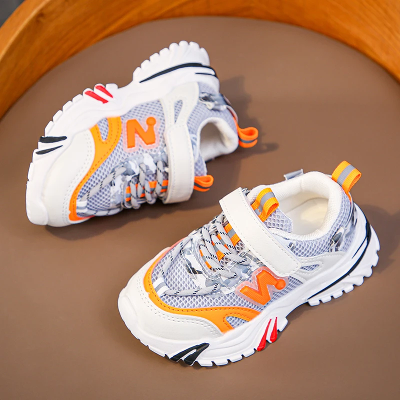 

Spring and autumn boys and girls sports shoes, casual fashion shoes, non-slip children's sports shoes, outdoor running shoes