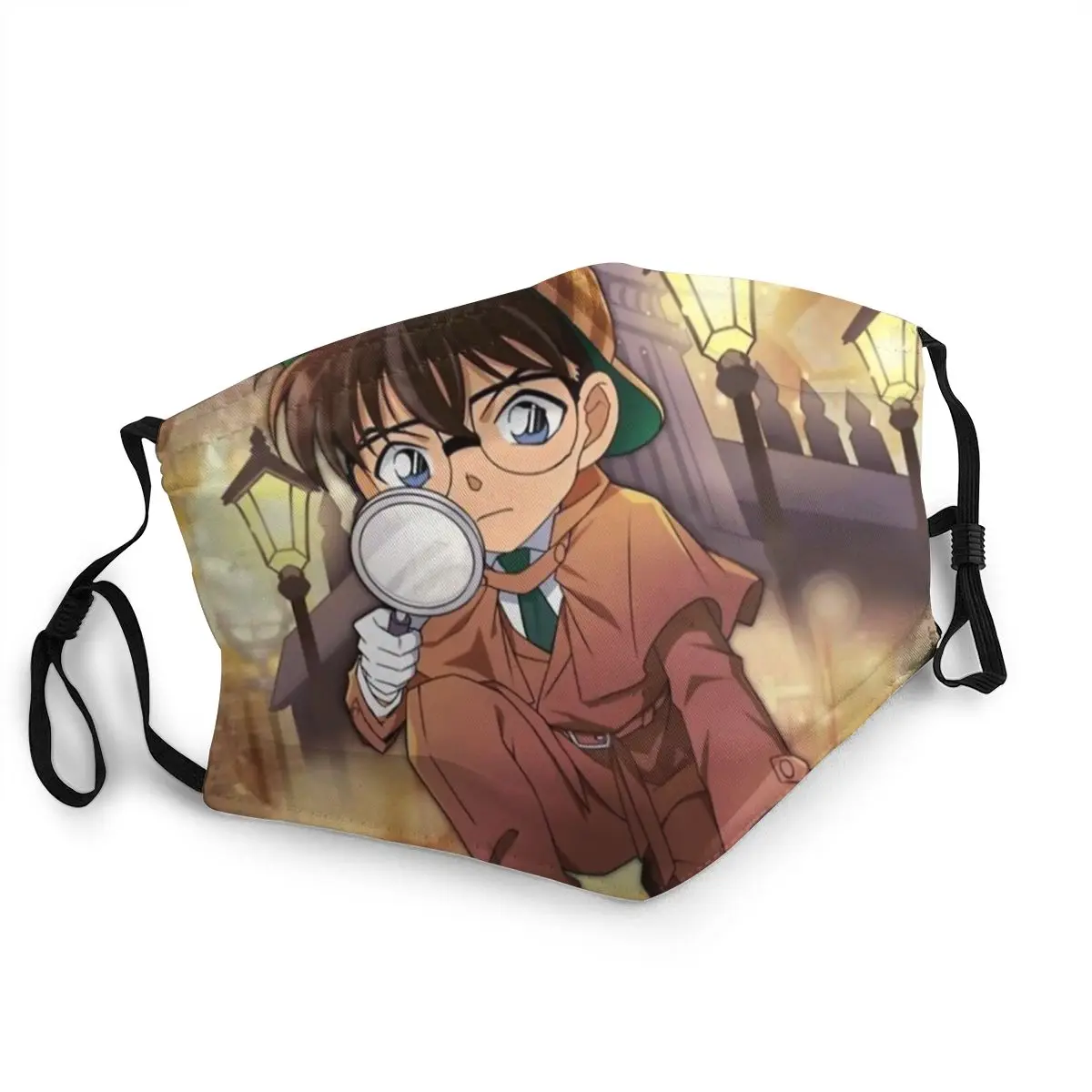 Многоразовая маска для лица Detective Conan аниме фильм манга японская Пылезащитная