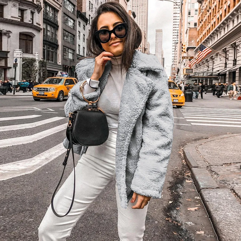 Зимняя женская шуба Chaqueta mujer, большие размеры, одноцветная шуба из искусственного меха норки, шуба из искусственного меха, шуба из лисьего меха Colete Feminino
