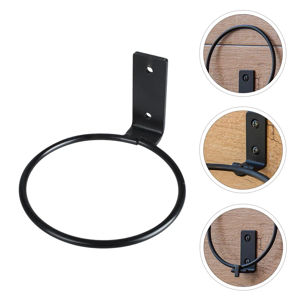 

2Pcs Wall Mount Pot Holder Planter Hanger Hook Ring Bracket for Balcony Garden