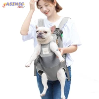 asinse pet backpack carrier for cat dogs front travel dog bag carrying for small medium dogs bulldog puppy mochila para perro