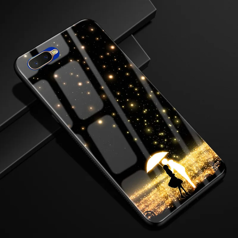 Для Coque Oppo RX17 Neo чехол из закаленного стекла твердая задняя крышка для OPPO RX17 Neo CPH1893 RX17Neo RX 17 Neo чехол силиконовый бампер