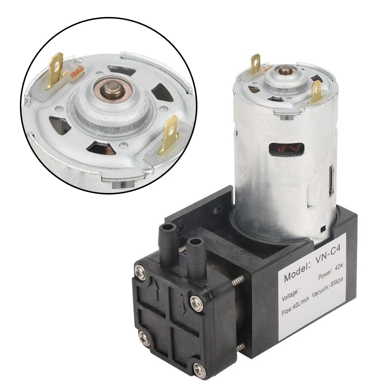 2021 популярный небольшой безмасляный вакуумный мини насос постоянного тока 12 В 24