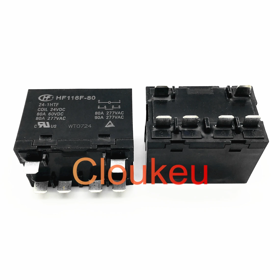 

10 шт. реле HF116F-80-12 24-1HTF DC12V24V 80A 6pin