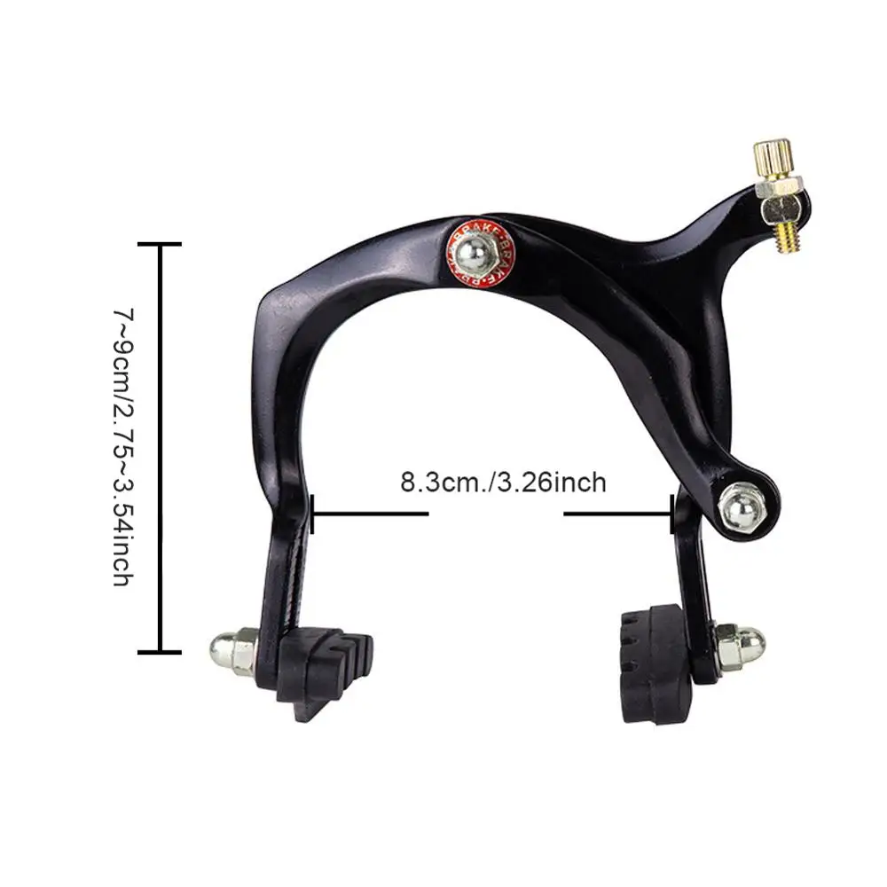 

1 Pair Bicycle Sport Bike City Leisure Bikes Aluminum Brakes Long Arm Pliers Brake Calipers C Brake Parts Equipment