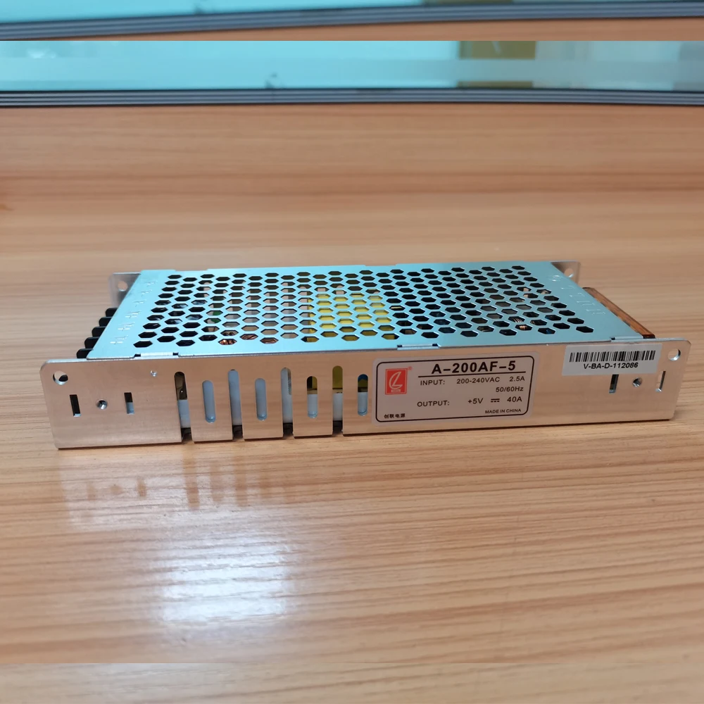 

LED display power supply 5V40A transformer 200-240V to 5V
