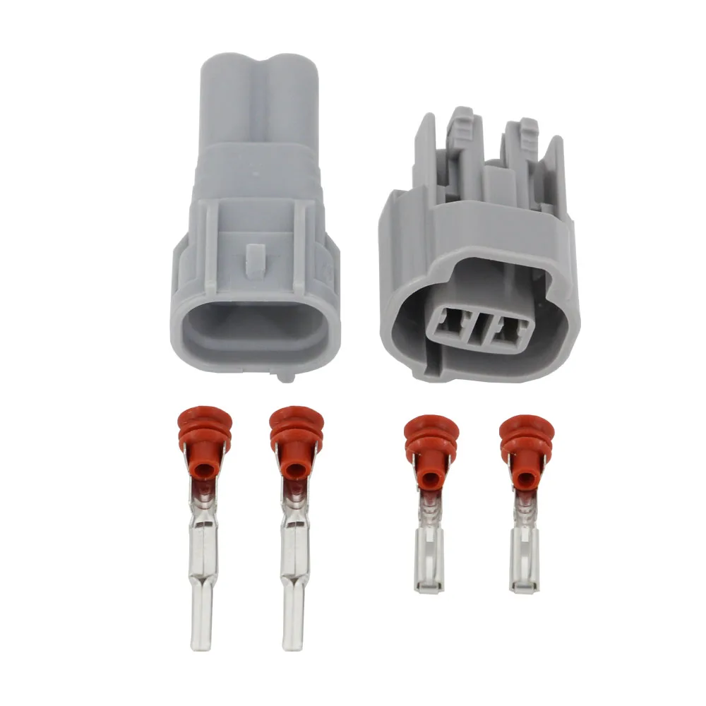 5/10 комплекты 2 Pin автомобильный разъем Водонепроницаемый Противотуманные фары