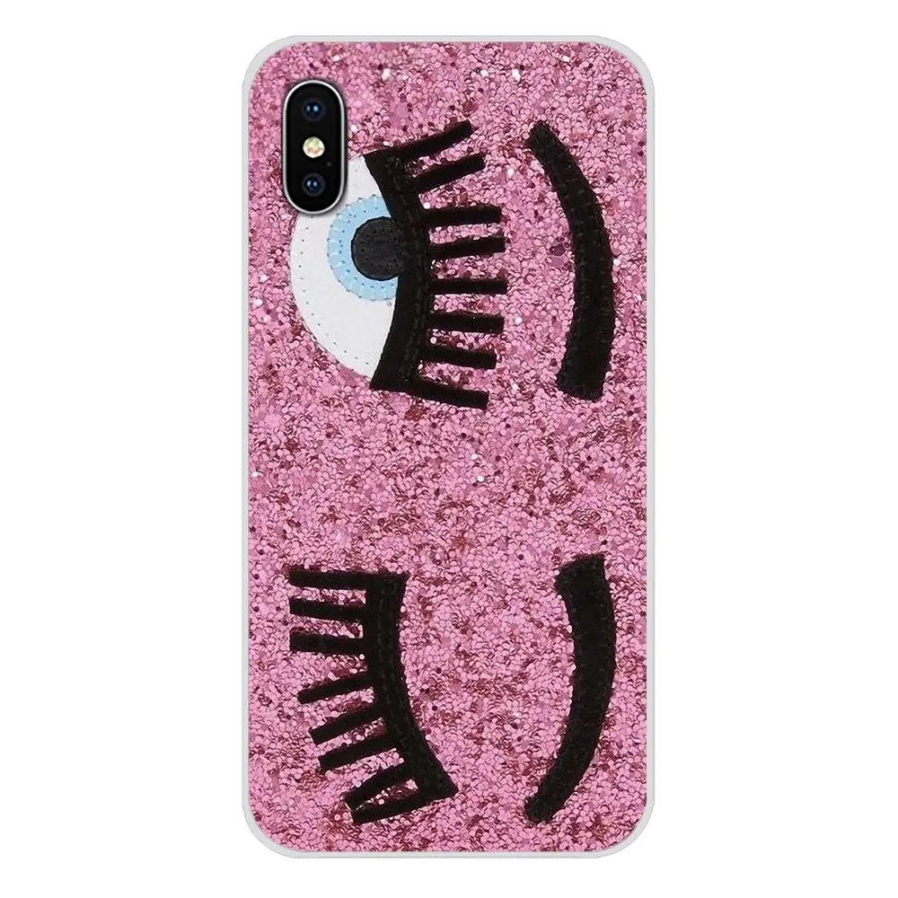 images 9 Аксессуары для телефона сумка модные Chiara Ferragni глаза для samsung A10 A30 A40 A50 A60 A70 Galaxy S2 Note 2 3 большое ядро Prime - Цвет: images 9