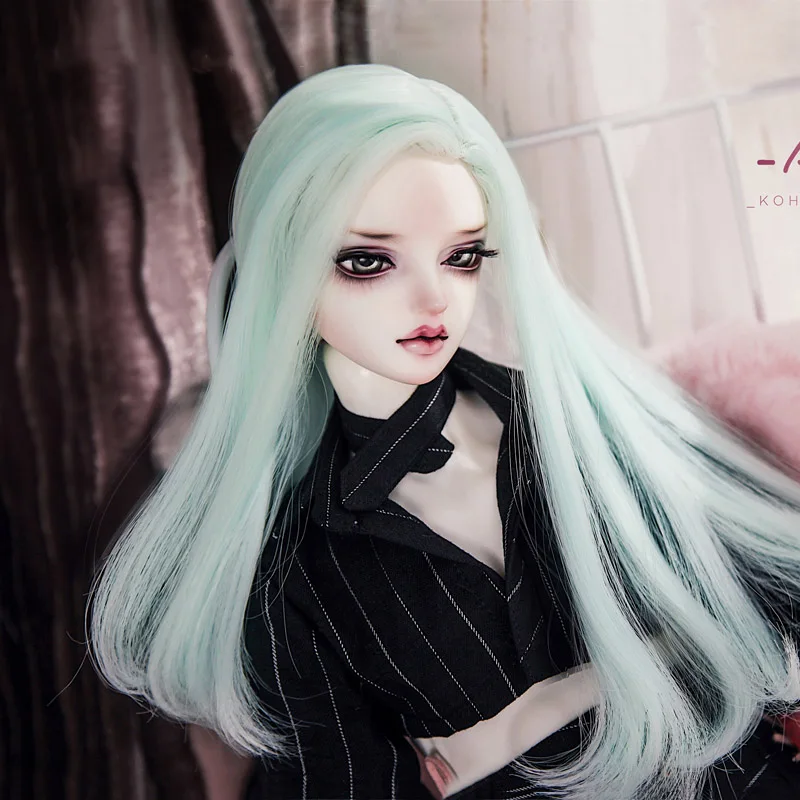 Длинный парик Bybrana BJD 1/3 для куклы термостойкий синтетический|Куклы| |