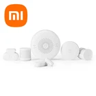 Оригинальные наборы для умного дома Xiaomi Mi Control Hub Gateway версия 1 Mi беспроводной переключатель Mi датчик движения Mi датчик окон и дверей