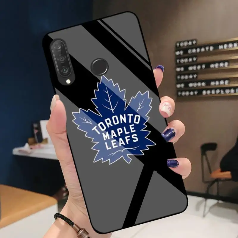 

Maple Leafs Ice Hockey Toronto Phone Case For Huawei P9 10 20pro 30lite Mate 9 10lite 20pro Honor 7A 8X 9 Nova3i Tempered Glass