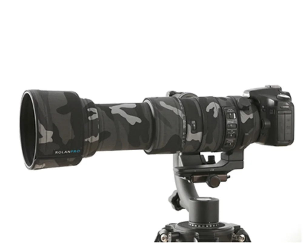 ROLANPRO Waterproof Lens Camouflage Coat Rain Cover for Sigma 60-600mm f4.5-6.3 DG OS HSM Sport Sleeve Case Guns Cloth | Электроника