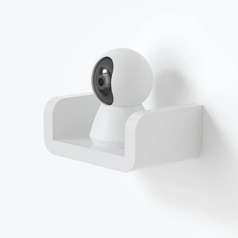 Waterproof Bathroom Shelf Kitchen Plastic Wall-Mounted Storage Rack Vanity Mirror Front | Дом и сад