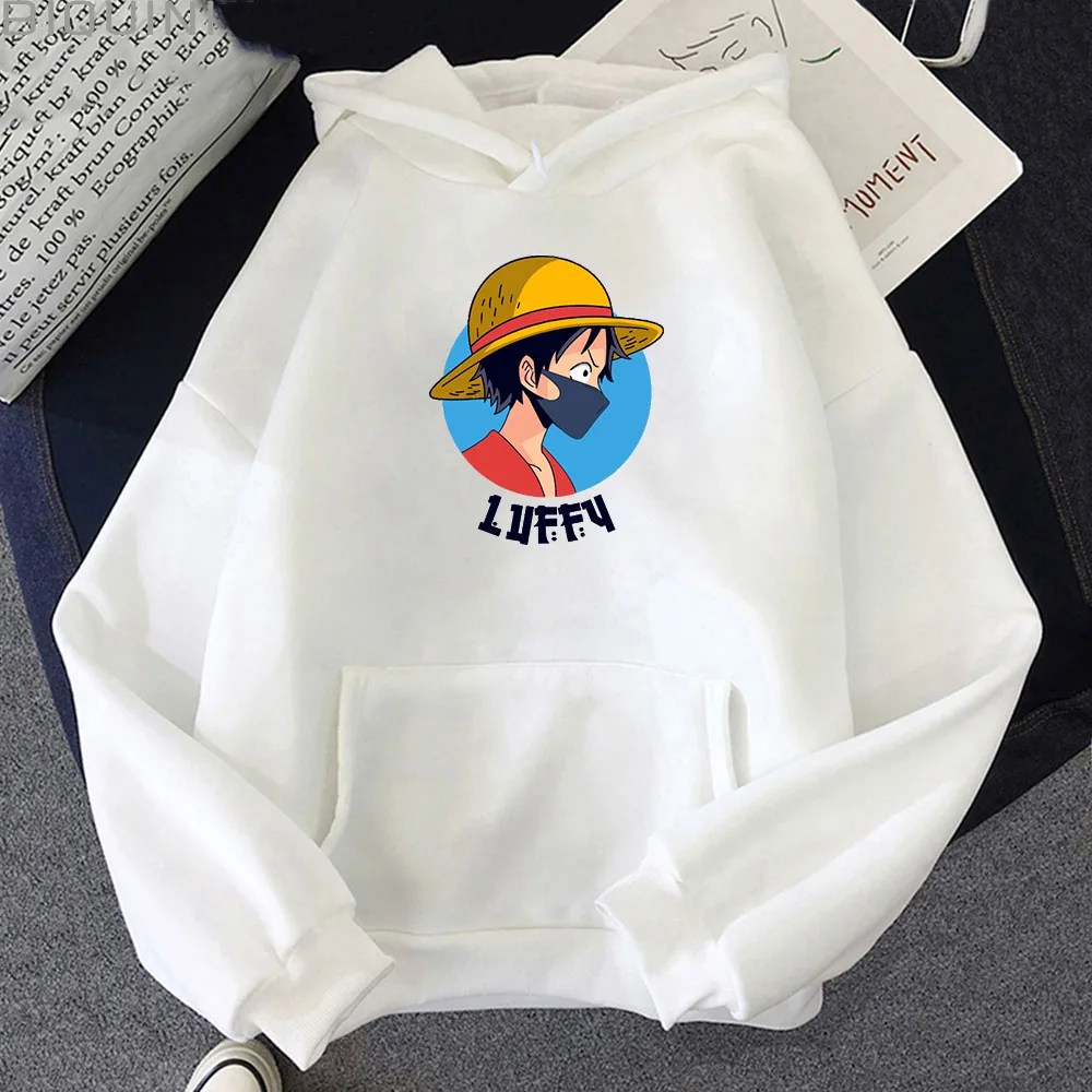 

Толстовка унисекс в стиле оверсайз, Модный Топ, худи с принтом D Luffy, Японская уличная одежда, весна-осень 12