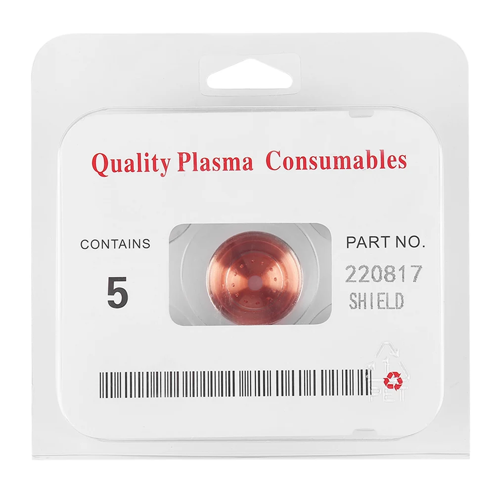 

5pcs Plasma Shield Cup Cap for MAX65/85/105 Cutting Torch Consumables 220817