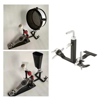 mountable percussion cow bell accessories drum cymbal stand cowbell pedal foot bracket for drum kit practice room