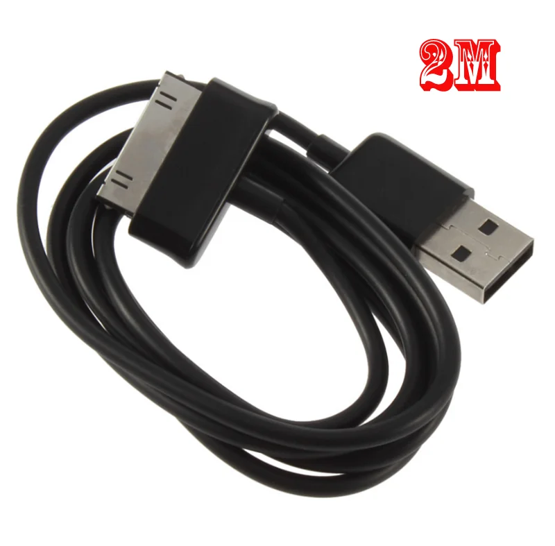 2M Cable 5 V/2A ЕС планшет для путешествий настенное Зарядное устройство для samsung Galaxy Tab 2 10,1 GT-P1000 P5100 P5110 P5113 P3100 P3110 P6800 N8000 кабель для передачи данных - Тип штекера: 2M Cable