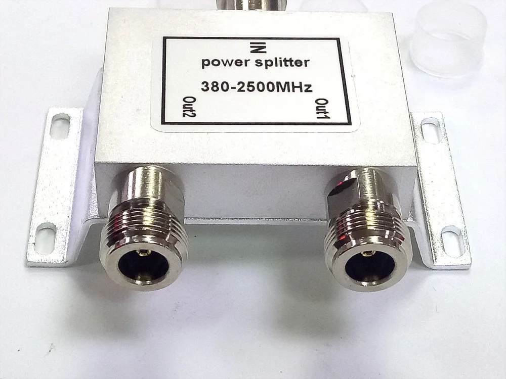 

1PCS 380-2500MHz N Female Adapter TO 2-Way Power Splitter New