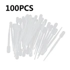 100 шт., одноразовые пластиковые пипетки, 0,2 мл