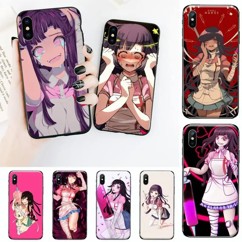 Чехол для телефона смешной медсестры демона Mikan Tsumiki iPhone 11 12 pro XS MAX 8 7 6 6S Plus X 5S SE 2020