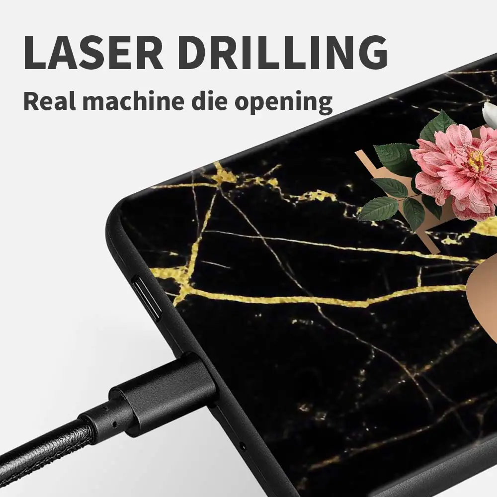 gold letter a marble black case for nokia 7 2 3 4 5 4 5 3 g10 2 3 2 4 soft phone cubierta 2 2 8 3 g20 x10 c20 celular cover free global shipping