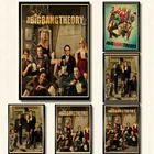 Классическая ТВ-серия Теория большого взрыва искусство шелковая печать плакат печать ВИНТАЖНЫЙ ПЛАКАТ домашний Декор настенный декоративный