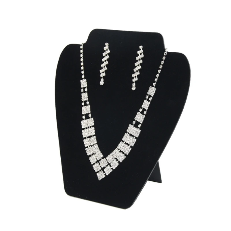 

Necklace Bust Display Rack Jewelry Pendant Chain Show Stand Jewellery Organizer Dropshipping