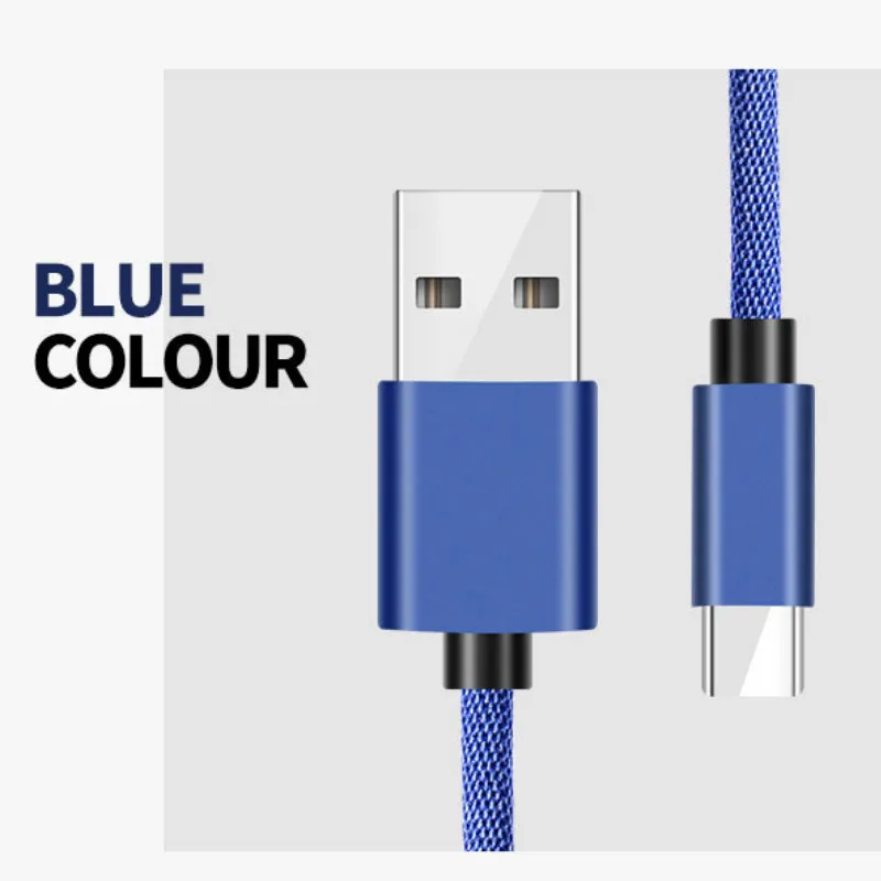 Blue Кабель 5A type C USB C для samsung s8 s9 huawei mate 20 P20 Pro Honor 10 супер быстрое зарядное устройство USB 5A type C USB C Быстрая зарядка - Цвет: Blue
