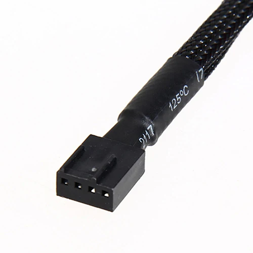 4Pcs 4 pin fan splitter PWM To Dual Computer Case Fan Power Y-Splitter Adapter Cable | Компьютеры и офис