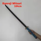 104 см меч оружие убийца демонов киметасу no Yaiba Kanroji Mitsuri Sowrd Косплей 1:1 нож ниндзя из аниме PU Prop Модель Декор