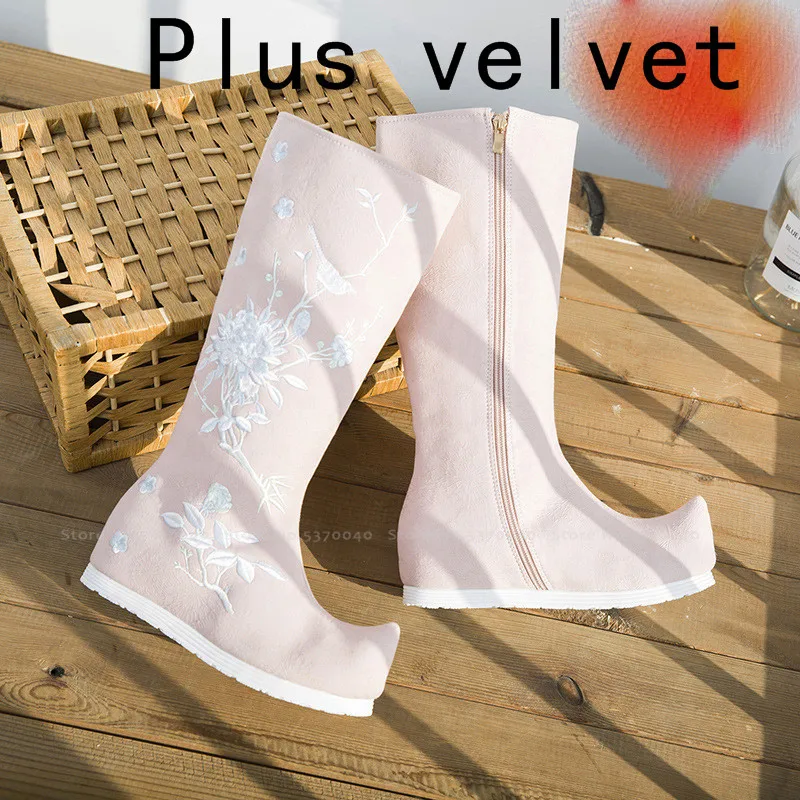 Традиционная китайская женская танцевальная обувь Hanfu принцессы династии Тан