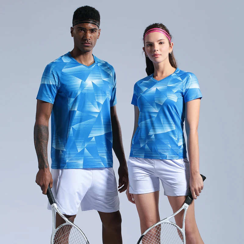 Новые наборы для бадминтона мужчин и женщин Спортивная рубашка одежда тенниса