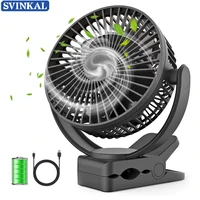 atenge portable air conditioner camping fanair cooler for roomceiling wireless pedestal ventiladorfan clip 5v for strollerpc