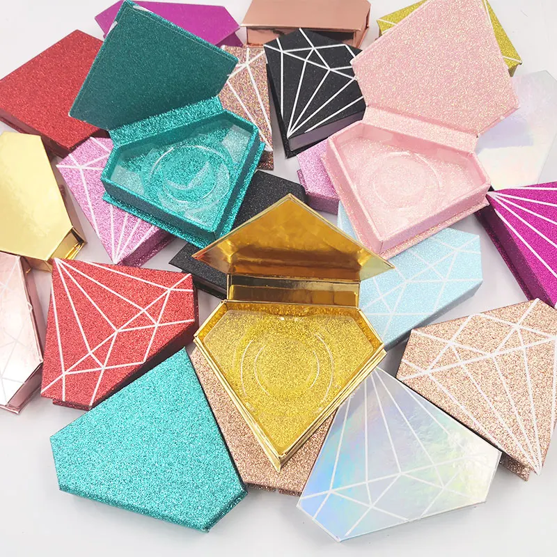 Оптовая продажа накладные ресницы упаковочная коробка Пользовательский логотип