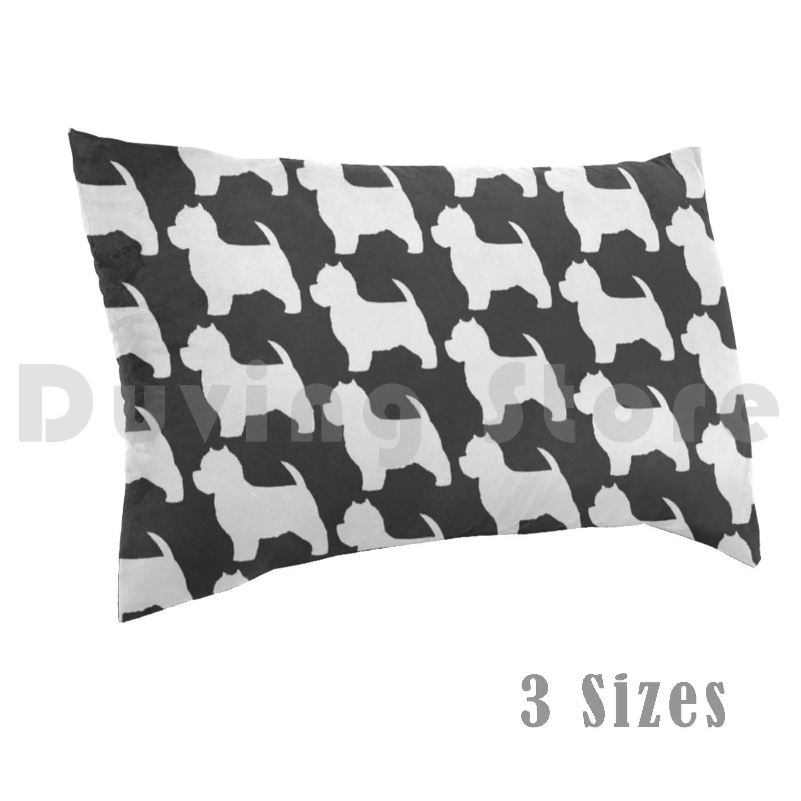

Чехол-наволочка West Highland White Terrier с принтом, 50x75