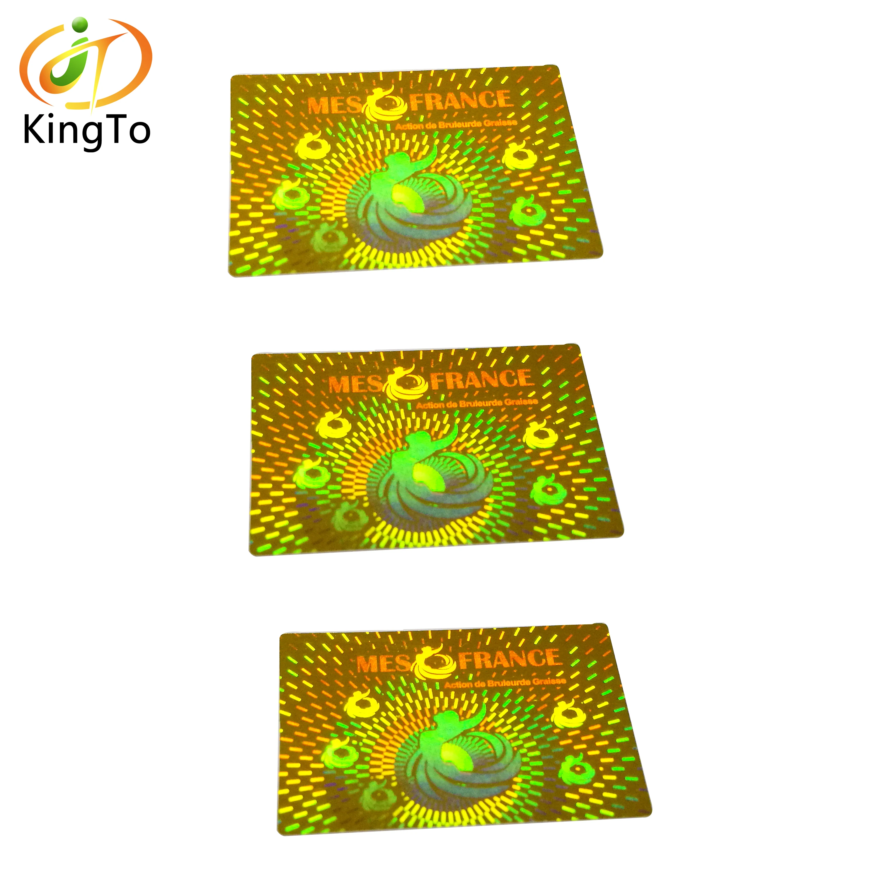 2D/3D Голографическая клейкая наклейка высокой четкости с лазерной голограммой |