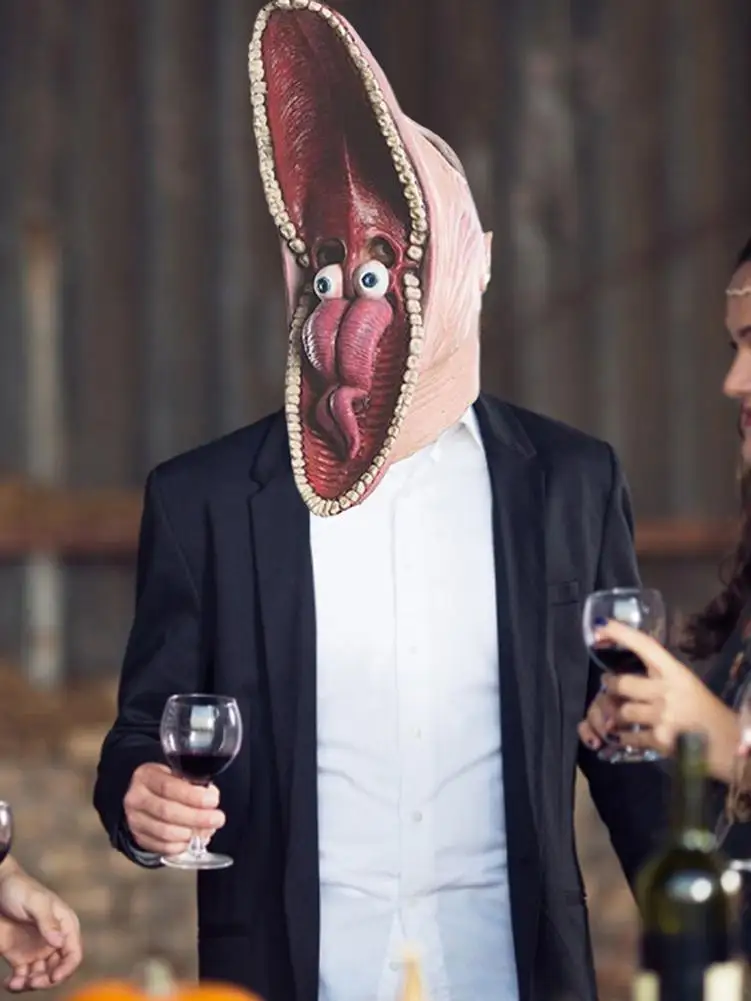 Страшная маска Барбары Адама на Хэллоуин латексная все лицо реквизит для