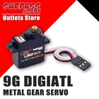 Сервоприводы SURPASS Hobby водонепроницаемые 9g, металлическая Шестерня S0009M Baja RC ESC для масштаба 18 110, радиоуправляемые автомобили, самолет, лодка, воздуховод