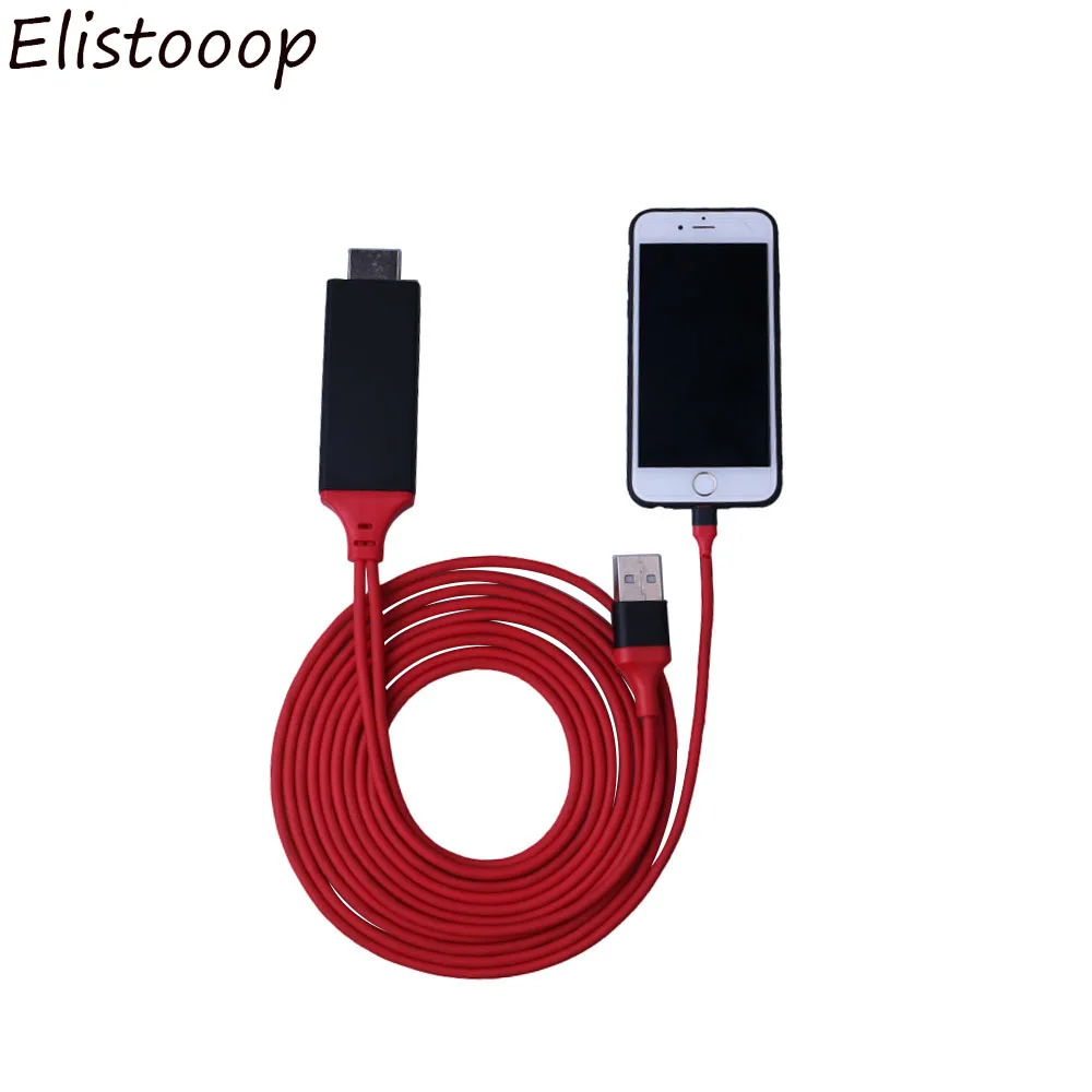 2 м Кабель HDMI-совместимый с HD 1080P конвертер адаптер кабель USB для HDTV TV цифровой AV