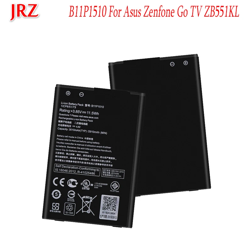 Аккумулятор B11P1510 3010 мАч для Asus Zenfone Go TV ZB551KL X013DB мобильный телефон аккумулятор